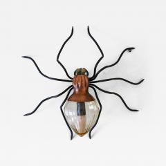 Rossini Illuminazione Amazing Mid Century Modern Spider Wall Lamp or Sconce by Rossini Italy 1960s - 4031400