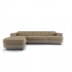  Rottet Collection CUBIST CURVE CHAISE SOFA - 4548714