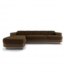  Rottet Collection CUBIST CURVE CHAISE SOFA - 4548718