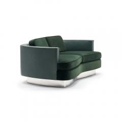  Rottet Collection CUBIST CURVE LOVESEAT - 3713777