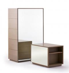  Rottet Collection MIRRORED SIDE TABLE - 3713564