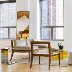  Rottet Collection WOOD FLOAT KARL LOUNGE CHAIR - 4290998