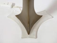  Rougier Pair of Monumental lily Form Lamps  - 1984993