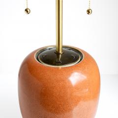  Royal Copenhagen A ROYAL COPENHAGEN CRACKLE GLAZED CERAMIC LAMP WITH DOUBLE SOCKET CLUSTER - 4097359