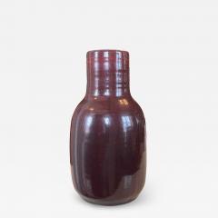  Royal Copenhagen Art Deco Vase in Rich Oxblood Glaze by Patrick Nordstrom - 2930580