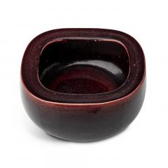  Royal Copenhagen Exceptional Organically Modeled Bowl in Oxblood Glaze by Eva Staehr Nielsen - 3438166