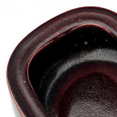  Royal Copenhagen Exceptional Organically Modeled Bowl in Oxblood Glaze by Eva Staehr Nielsen - 3438168