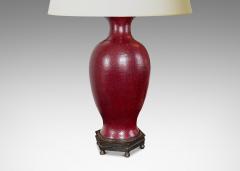  Royal Copenhagen Exceptional Table Lamp in Oxblood Glaze by Royal Copenhagen - 3745081