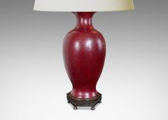  Royal Copenhagen Exceptional Table Lamp in Oxblood Glaze by Royal Copenhagen - 3745082