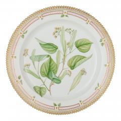  Royal Copenhagen Four Royal Copenhagen Flora Danica Porcelain Serving Plates - 4697792