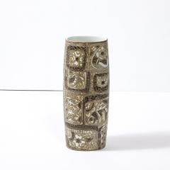  Royal Copenhagen Mid Century Modernist Ceramic Vase by Johanne Gerber for Royal Copenhagen - 3703480