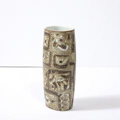  Royal Copenhagen Mid Century Modernist Ceramic Vase by Johanne Gerber for Royal Copenhagen - 3703530