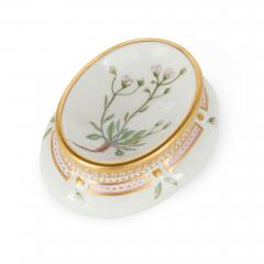  Royal Copenhagen Set of Four Salt Cellars Royal Copenhagen Flora Danica Porcelain - 4550699
