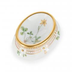  Royal Copenhagen Set of Four Salt Cellars Royal Copenhagen Flora Danica Porcelain - 4550702