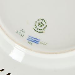  Royal Copenhagen Set of Twelve Royal Copenhagen Flora Danica Dessert Plates - 4622148