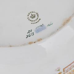  Royal Copenhagen Two Danish Royal Copenhagen Flora Danica porcelain dishes with handles - 4397821