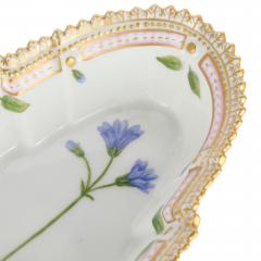  Royal Copenhagen Two Pickle Dishes Royal Copenhagen Flora Danica Porcelain - 4550712