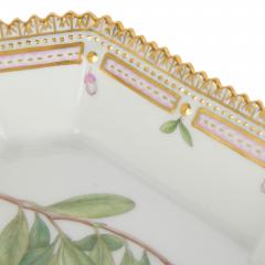 Royal Copenhagen Two Pickle Dishes Royal Copenhagen Flora Danica Porcelain - 4550714