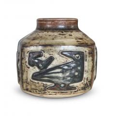  Royal Copenhagen Vase with Bird Reliefs by Jorgen Mogensen for Royal Copenhagen - 2821469