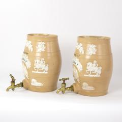  Royal Doulton Pair Of Ceramic Royal Doulton Sherry And Brandy Barrels English Circa 1900  - 2906907