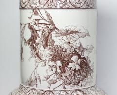  Royal Doulton Royal Doulton Burslem Japonisme Style Ceramic Umbrella Stand 1890 England - 3215339