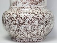  Royal Doulton Royal Doulton Burslem Japonisme Style Ceramic Umbrella Stand 1890 England - 3215342