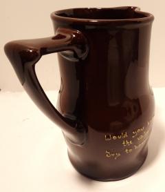  Royal Doulton Royal Doulton Kingsware Jug with Pub Drinker and Saying - 3489541