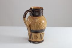  Royal Doulton Royal Doulton Lambeth Gothic Revival a Comical Jug with Scenes of a Drunk Monk - 4188455