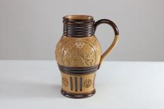  Royal Doulton Royal Doulton Lambeth Gothic Revival a Comical Jug with Scenes of a Drunk Monk - 4188458