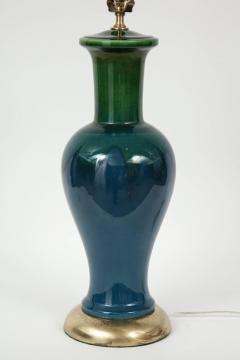  Royal Haeger Blue Green Ginger Jar Lamps - 921729