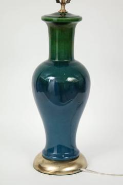  Royal Haeger Blue Green Ginger Jar Lamps - 921731