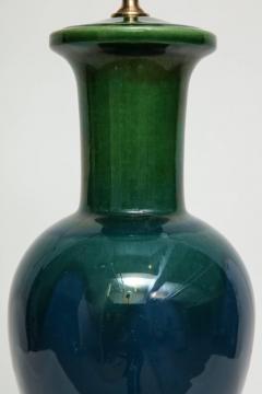  Royal Haeger Blue Green Ginger Jar Lamps - 921733