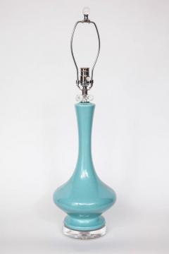  Royal Haeger Robins Egg Blue Ceramic Lamps - 914912