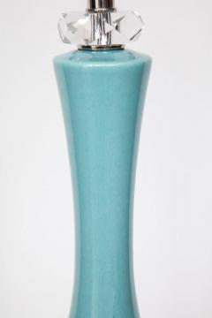 Royal Haeger Robins Egg Blue Ceramic Lamps - 914923