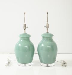  Royal Haeger Royal Haeger Turquoise Ceramic Lamps - 3296867