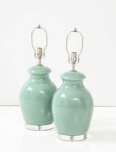  Royal Haeger Royal Haeger Turquoise Ceramic Lamps - 3296870