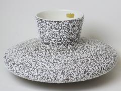  Royal Haeger White Stippled Matte Glazed Pottery Vase by Royal Haeger 1960 United States - 2927285