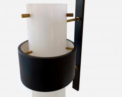  Royal Lumi res Pair of wall lights in perspex brass lacquered metal Lunel France circa 1960 - 3428000
