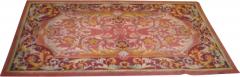  Royal Manufacture of Aubusson Two Large French Mid Century Hand Knotted Wool Carpets Attributed to Aubusson - 1821670