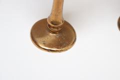  Roycroft Pair of Vintage Arts and Crafts Style Copper Goblets Bud Vases - 4140834
