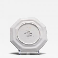  Rozenburg Porcelain Fine eggshell plate with floral design - 4812435