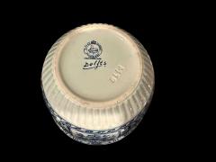  Rozenburg Royal Delftware Factory DELFT COBALT BLUE FLORAL PATTERN PLANTER - 4486938