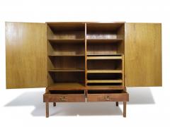  Rud Rasmussen Snedkerier 1930s Kaare Klint for Rud Rasmussen Snedkerier Danish Oak High Sideboard - 4291526