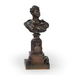 Rundell Bridge Rundell A Rare Bronze Bust of King George IV Retailed by Rundell Bridge and Rundell - 4370429