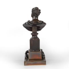 Rundell Bridge Rundell A Rare Bronze Bust of King George IV Retailed by Rundell Bridge and Rundell - 4370430