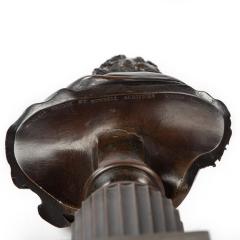 Rundell Bridge Rundell A Rare Bronze Bust of King George IV Retailed by Rundell Bridge and Rundell - 4370436