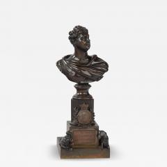 Rundell Bridge Rundell A Rare Bronze Bust of King George IV Retailed by Rundell Bridge and Rundell - 4370459