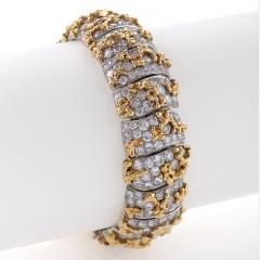  Ruser Ruser Mid 20th Century Diamond and Gold Bracelet - 230702