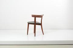  S A Andersen Erik Andersen and Palle Pedersen Chair in Teak and Leather by Erik Andersen Palle Pedersen Denmark 1960s - 1780897