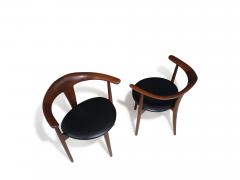  S A Andersen Erik Andersen and Palle Pedersen Erik Andersen and Palie Andersen Exquisitely Hand Sculpted Armchairs - 4124903